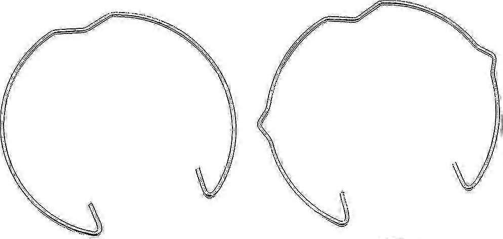 30パックGU10 MR16ハロゲンダウンライトLEDスポットランプ用保持スプリングリングクリップ50mm
