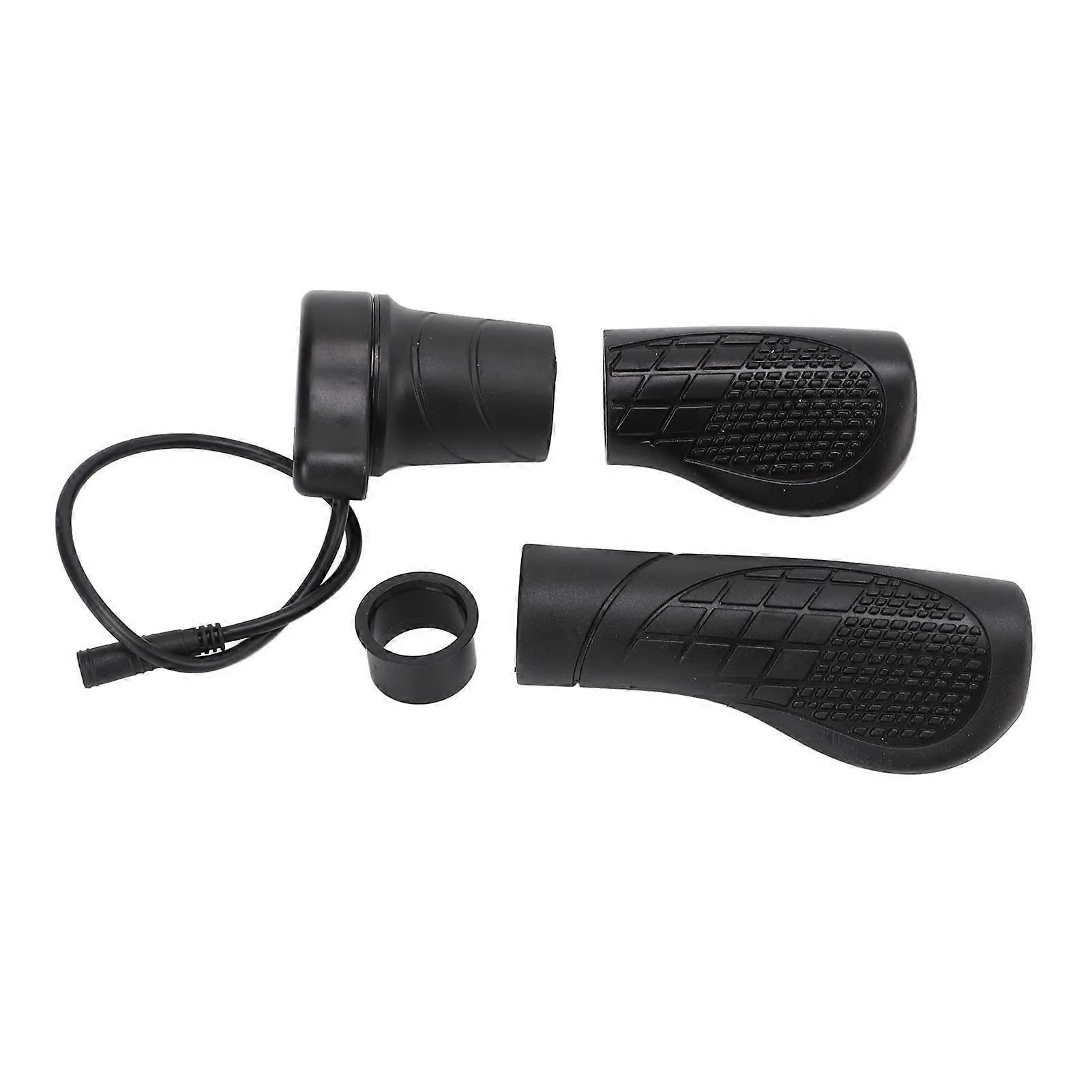 Electric Bicycle Twist Throttle Left 22.2mm Waterproof Throttle Grips for BBS02 BBSHD MidDrive Motor