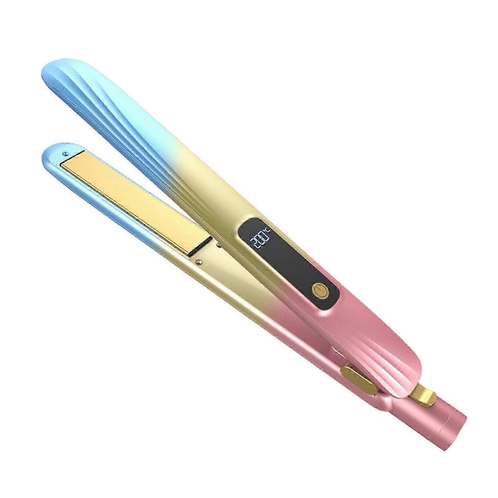 Natural Curls, Hair Curler, Curling Wand,Negative Straightener Without Damaging Curls,Fast Heating Crimper Wand Curler In All Type PU2536