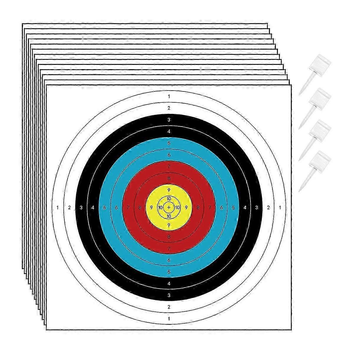 Archery Targets Paper for Backyard, 30Pcs Bow Targets for Hunting & Archery Targets, Target Practic