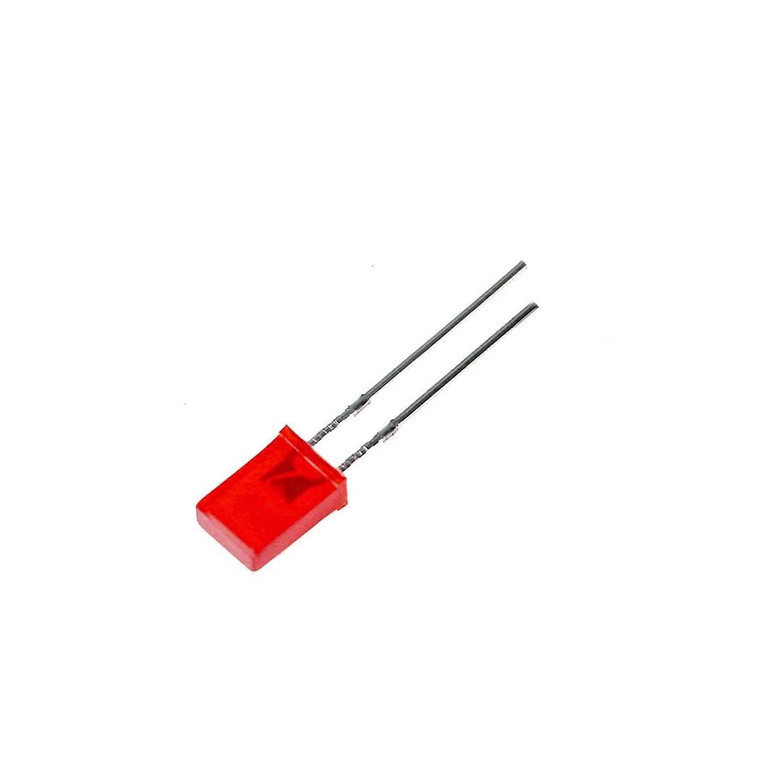 5 PCS LED Diode 2x5x7MM Red Yellow Blue Green White Lights, Red Color Option, Compact Size for DIY Projects