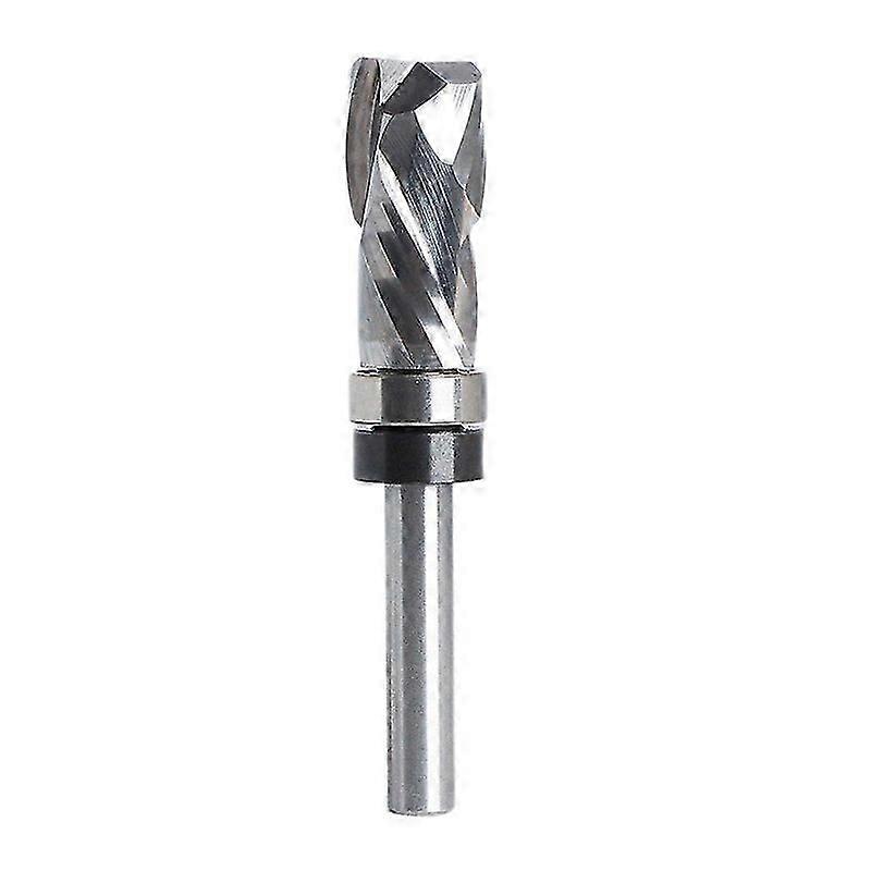 Bearing Ultra-Performance Compression Flush Trim Solid Carbide CNC Router Bit for Woodworking End M