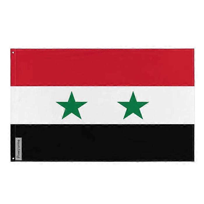 Flag of Syria – 160 x 240 cm – Polyester – Iron eyelets – Durable