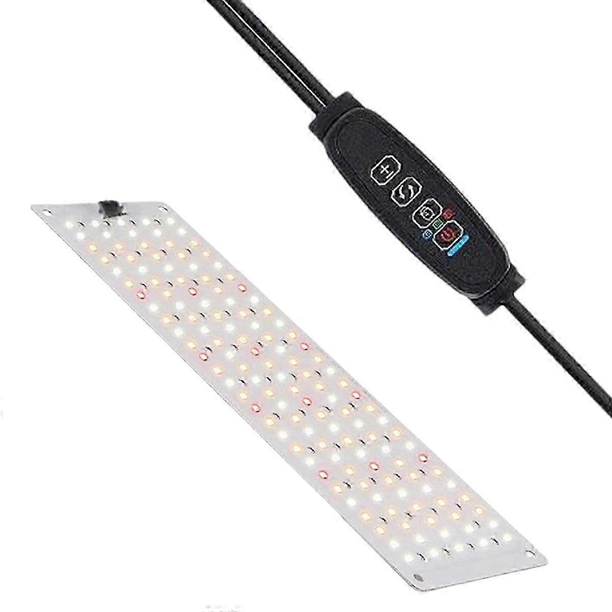 LED Full Spectrum Plant Light, Indoor Plant Grow Light, Multiple LEDs, Timer, 10 Brightness Levels, US Specification