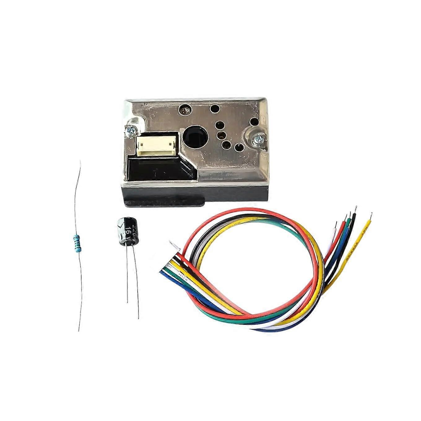 GP2Y1014AU Compact Optical Dust Sensor Smoke Particle with Cable Instead of GP2Y1010AU0F
