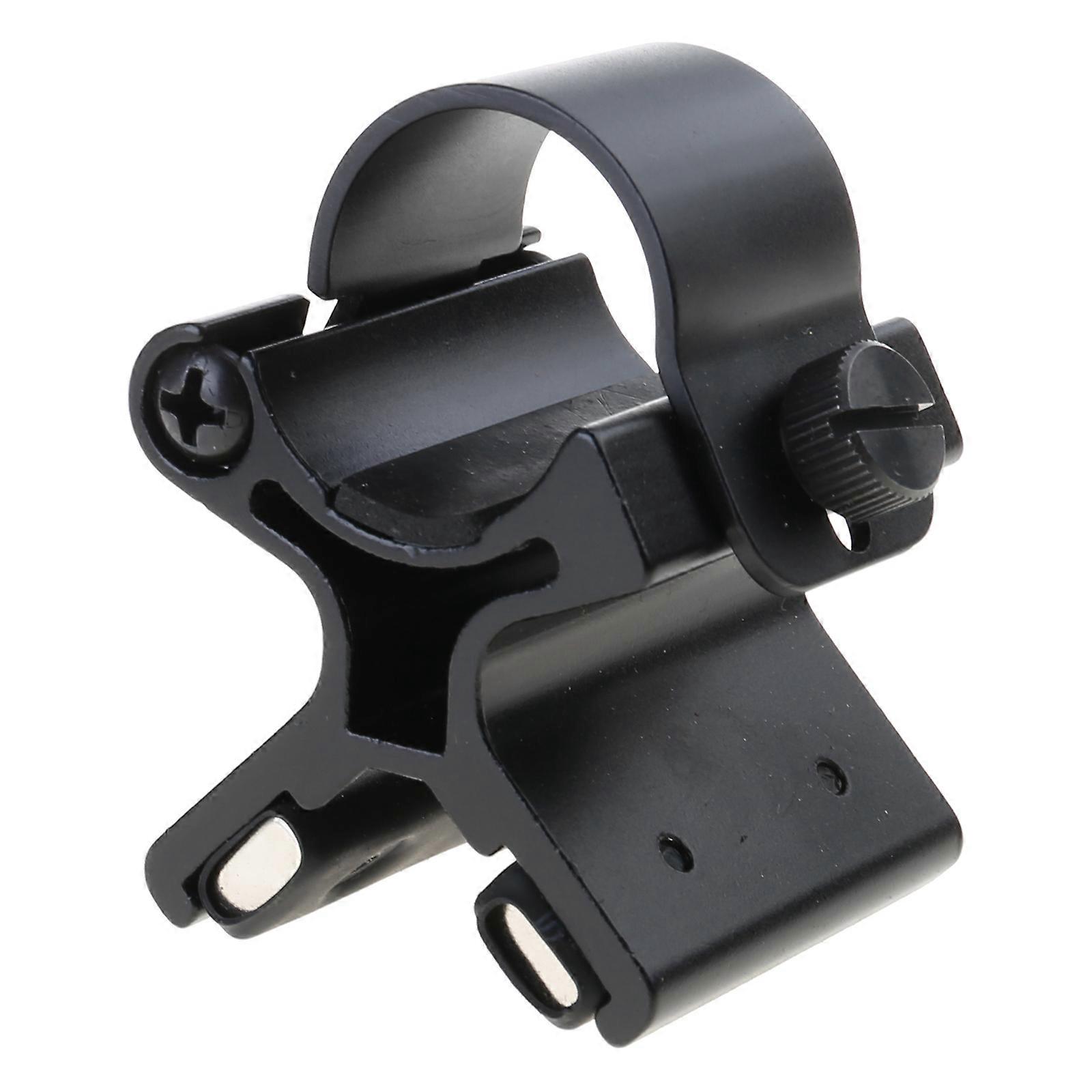 Magnetic Flashlight Mount Holder Quick Detachable Flashlight Mounting Bracket Stand for Flalight