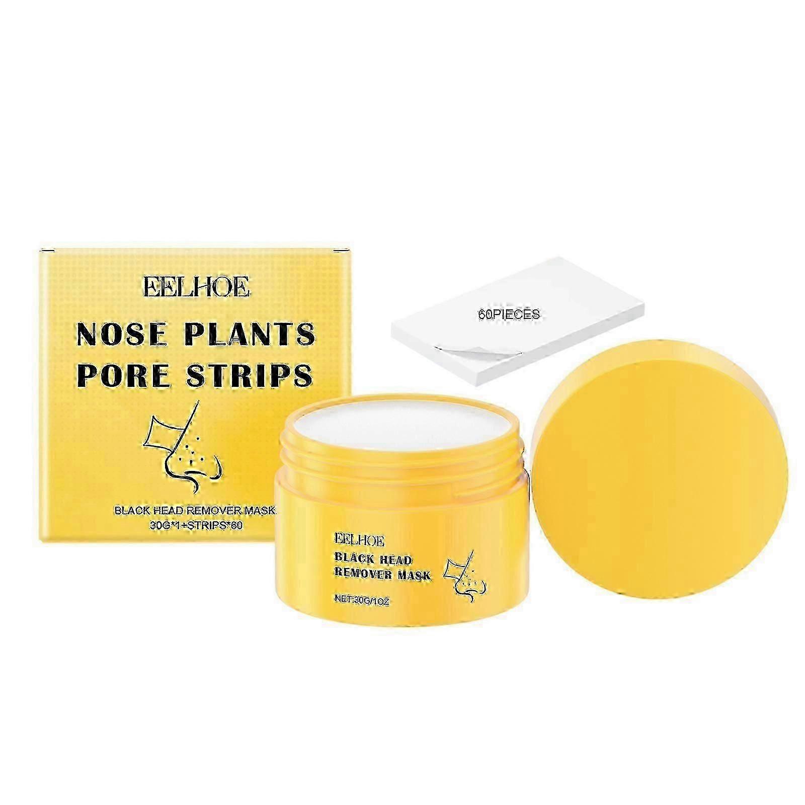 Blackhead Cleansing Nose Patch Gently Cleanses T Zone Pores, Acne Moisturizes Skin And Tears Nose Mask