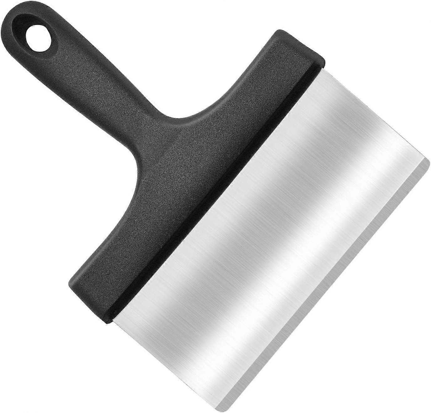 Griddle Scraper, Griddle Scraper for Stainless Steel Griddle Professional Griddle Scraper Griddle Scraper with Handle, Stainless Steel Griddle Scrape