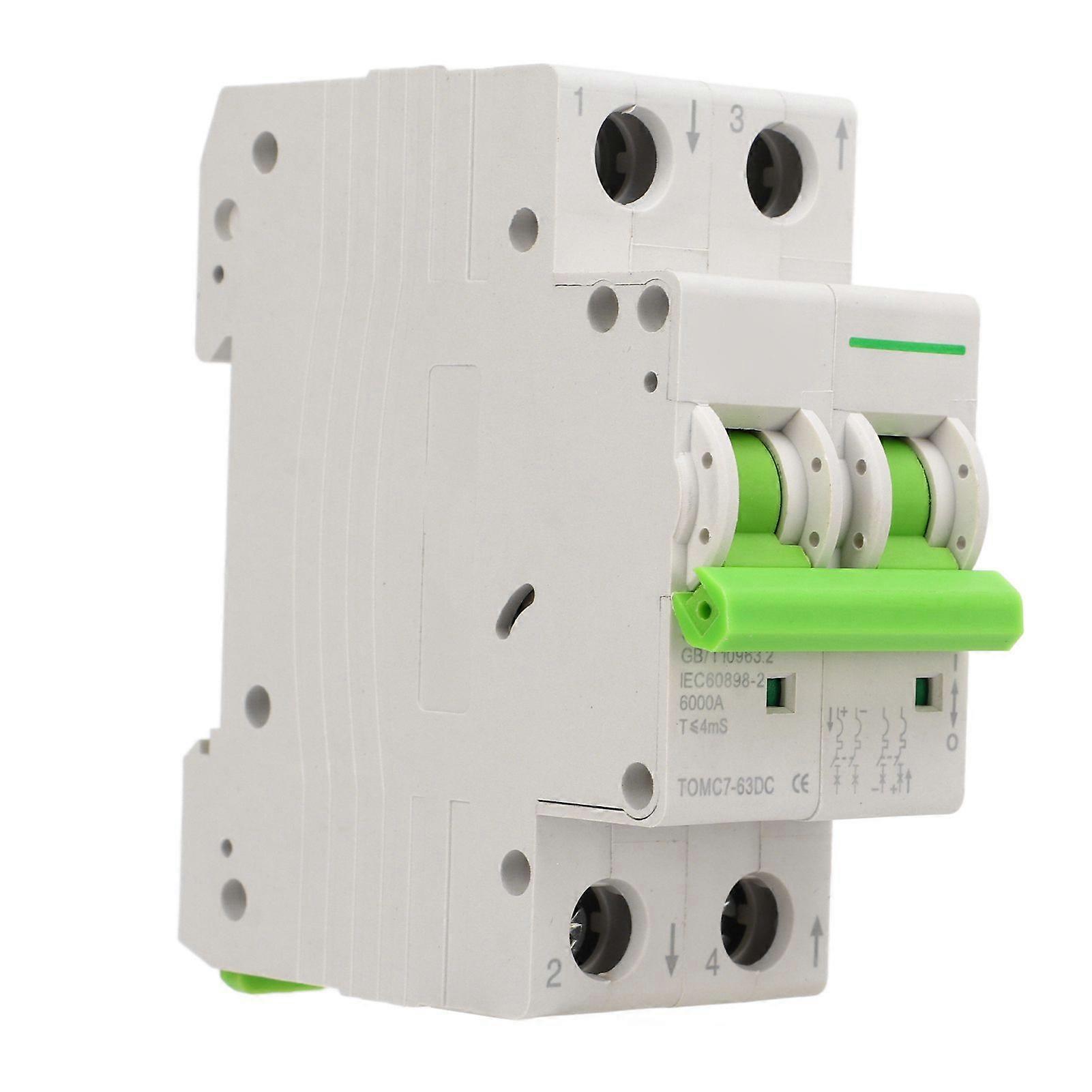 Højkvalitets DC550V solcelleafbryder miniatureafbryder DC luft