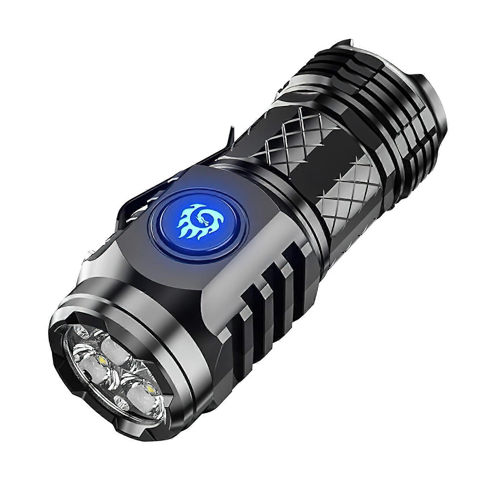 Mini Torch LED Rechargeable Extremely Bright Hand Lamp