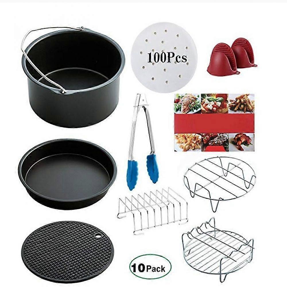 10-piece set.Air fryer accessories