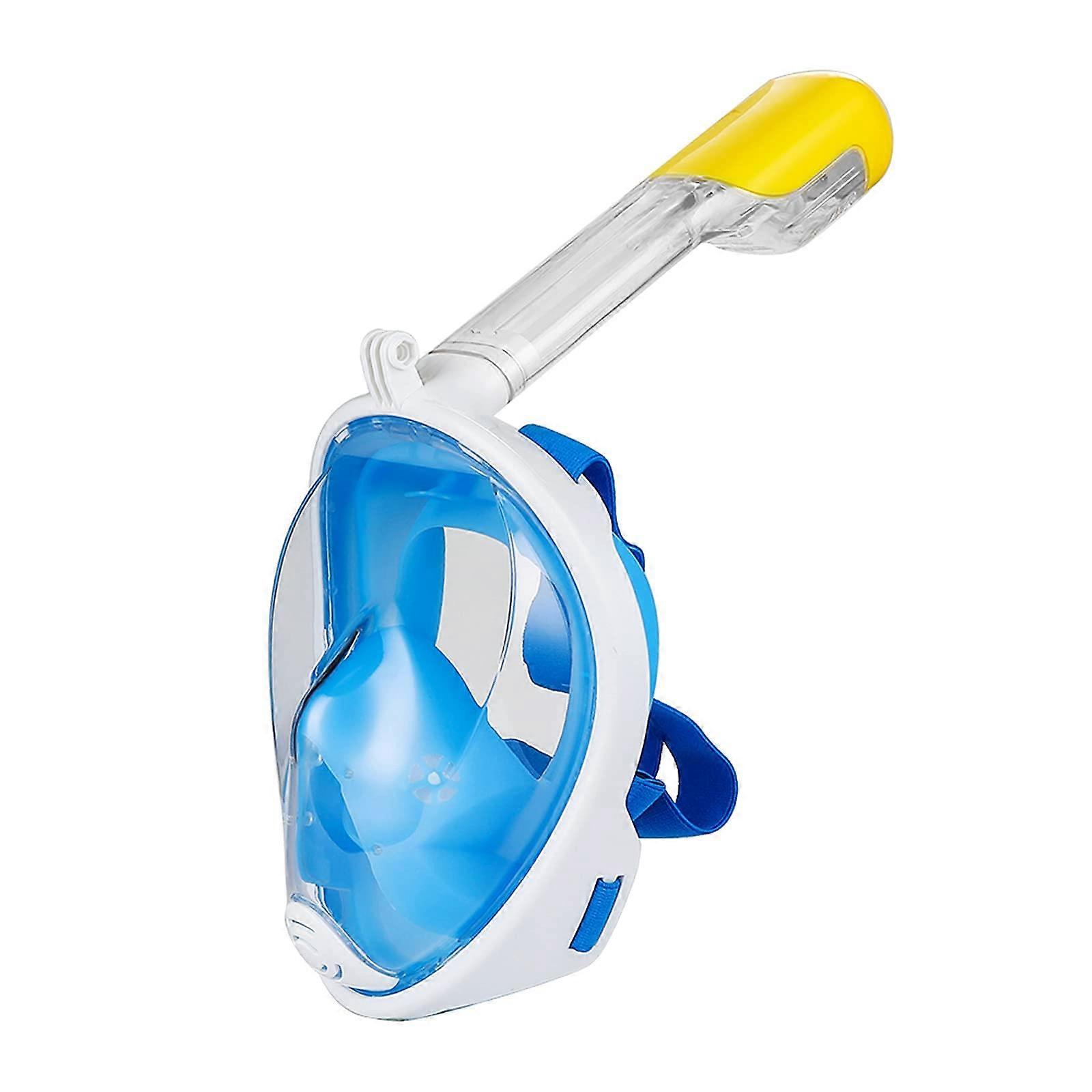 Swimming mask, diving mask, fullface diving mask, antifog goggles with camera mount, underwater wideangle snorkeling diving equipment