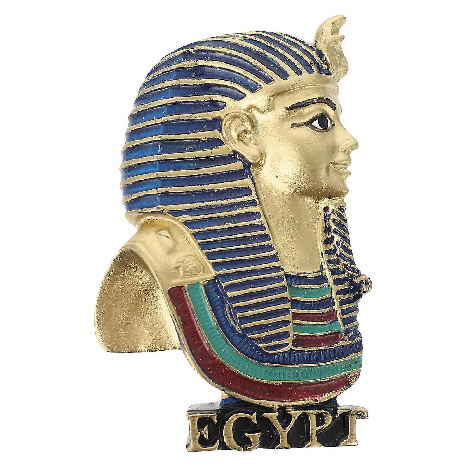 Ancient Egypt Style Fridge Magnet Decor Made of Resin for Home Use Multi Color 3 Inch