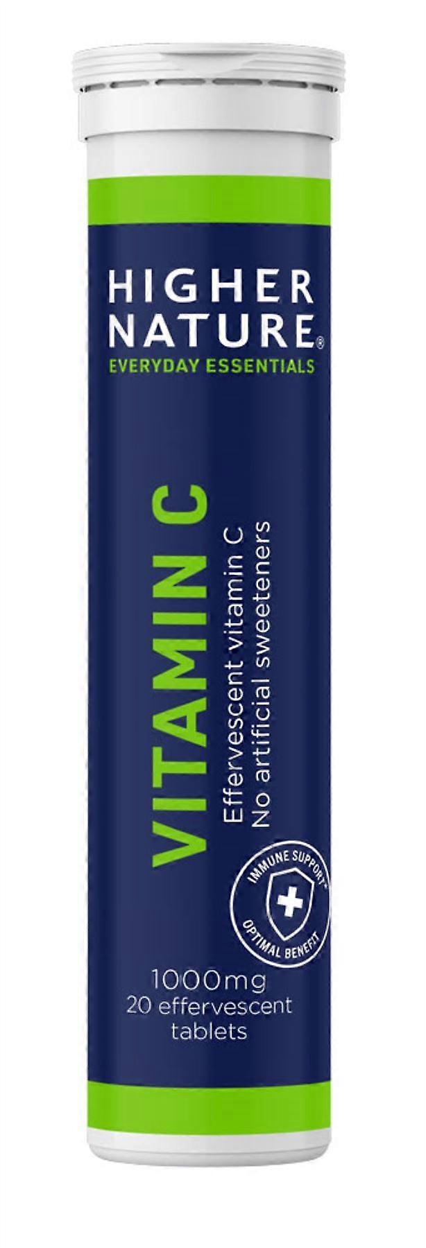 Higher Nature Fizzy C Effervescent Vitamin C 20 Tablets