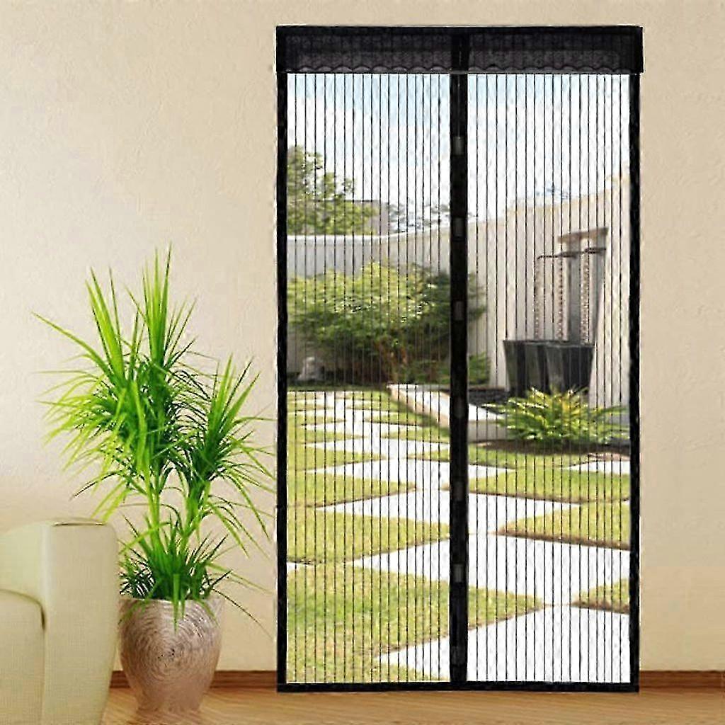 Robust Magnetic Insect Barrier Screen for Doors and Windows - 150x220cm Offering Automatic Closure with Enhanced Pet and Child Safety