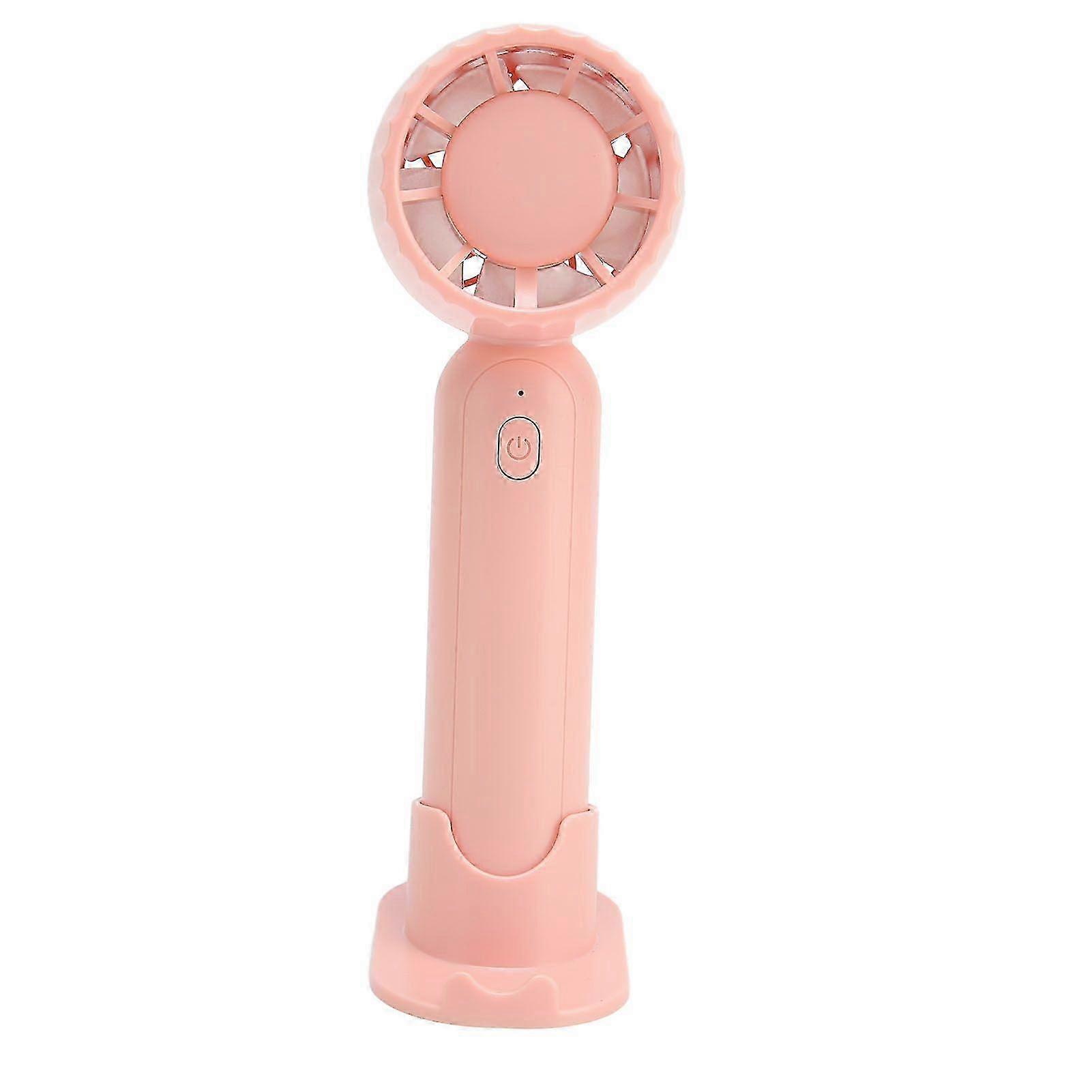 Mini Portable Handheld USB Rechargeable Silent Glue Dryer for Eyelash Extensions Beauty Salon Home Pink