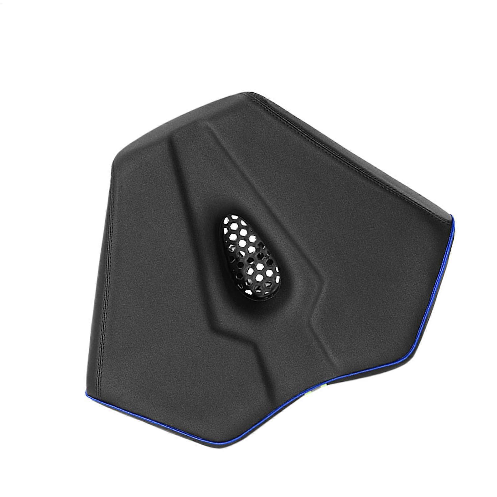 Saddle for bicycles, shockabsorbing padded comfortable bike seat blue