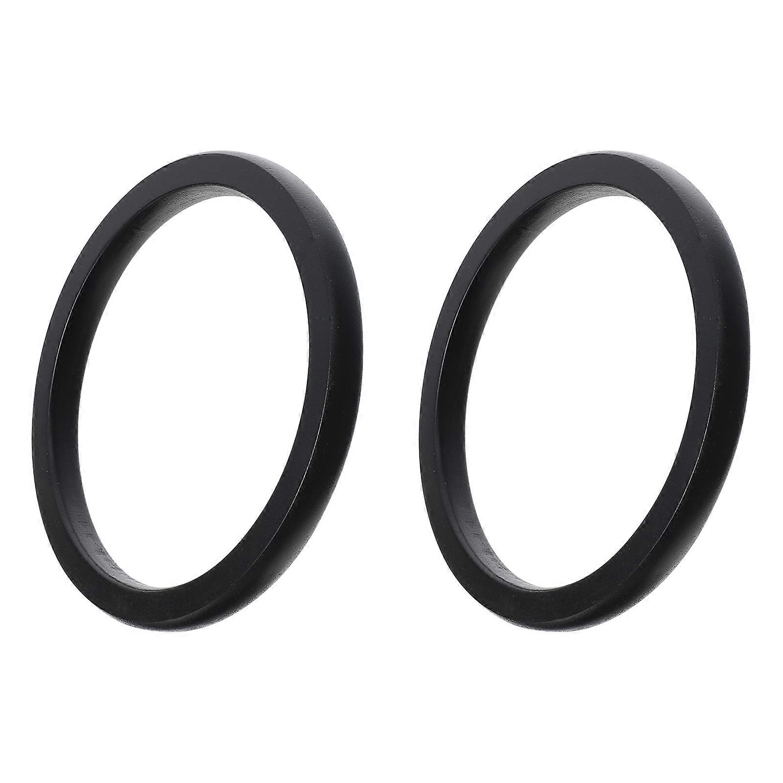 2 Pcs Wooden Bag Handles, Inner Round Replacement Handles, Black, DIY Bag Making Accessories for Handbag Decoration, Practical Craft