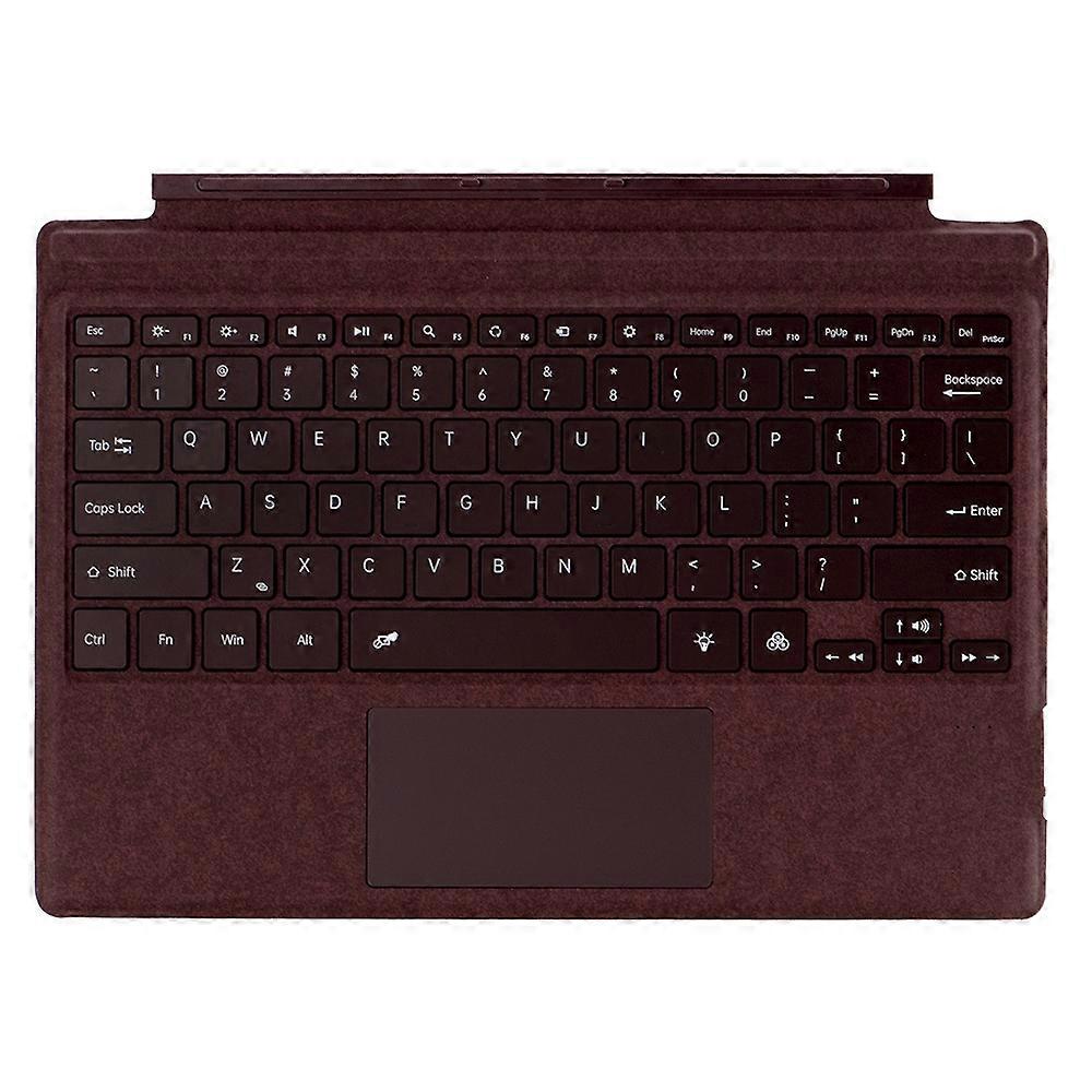 1089D For Microsoft Surface Pro 7+ 7 6 5 4 3 Colorful Backlit Tablet Bluetooth-compatible Keyboard w