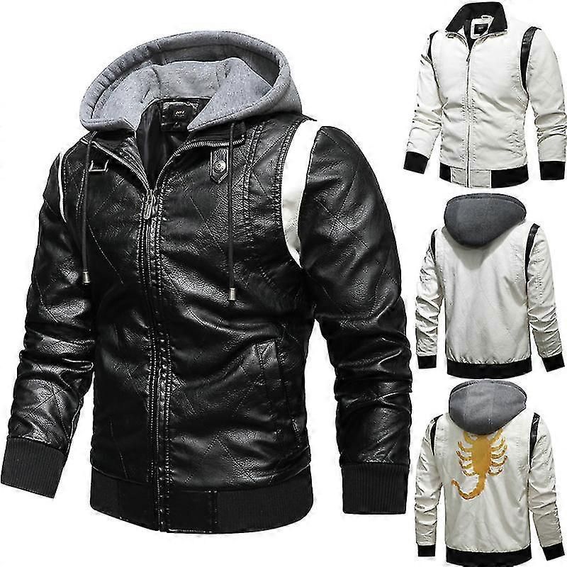Men's Winter Pilot Jacket, Warm and Comfortable for Cold Weather, Size Large, Suitable for Various Brands