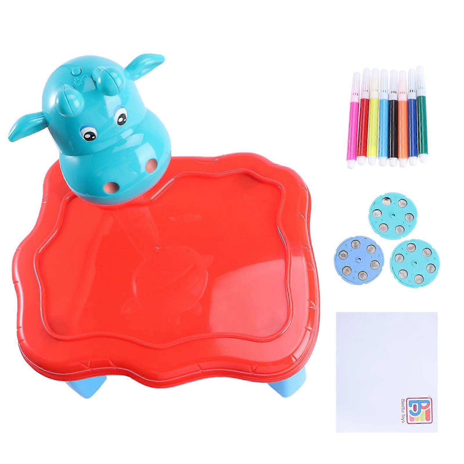 Sketching Projector For Kids Educational Tool Projection Painting Device Indoor Use 1Set