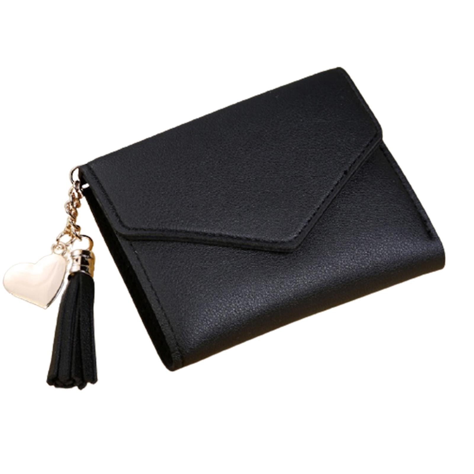 Mini Women's Wallet With Tassel Pendant