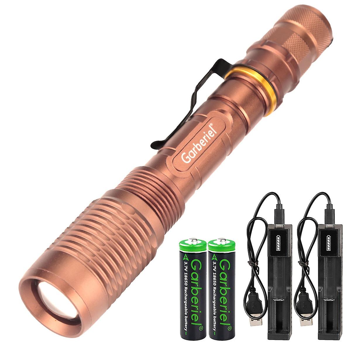 9000lumens L2 Led Flashlight Zoom Torch