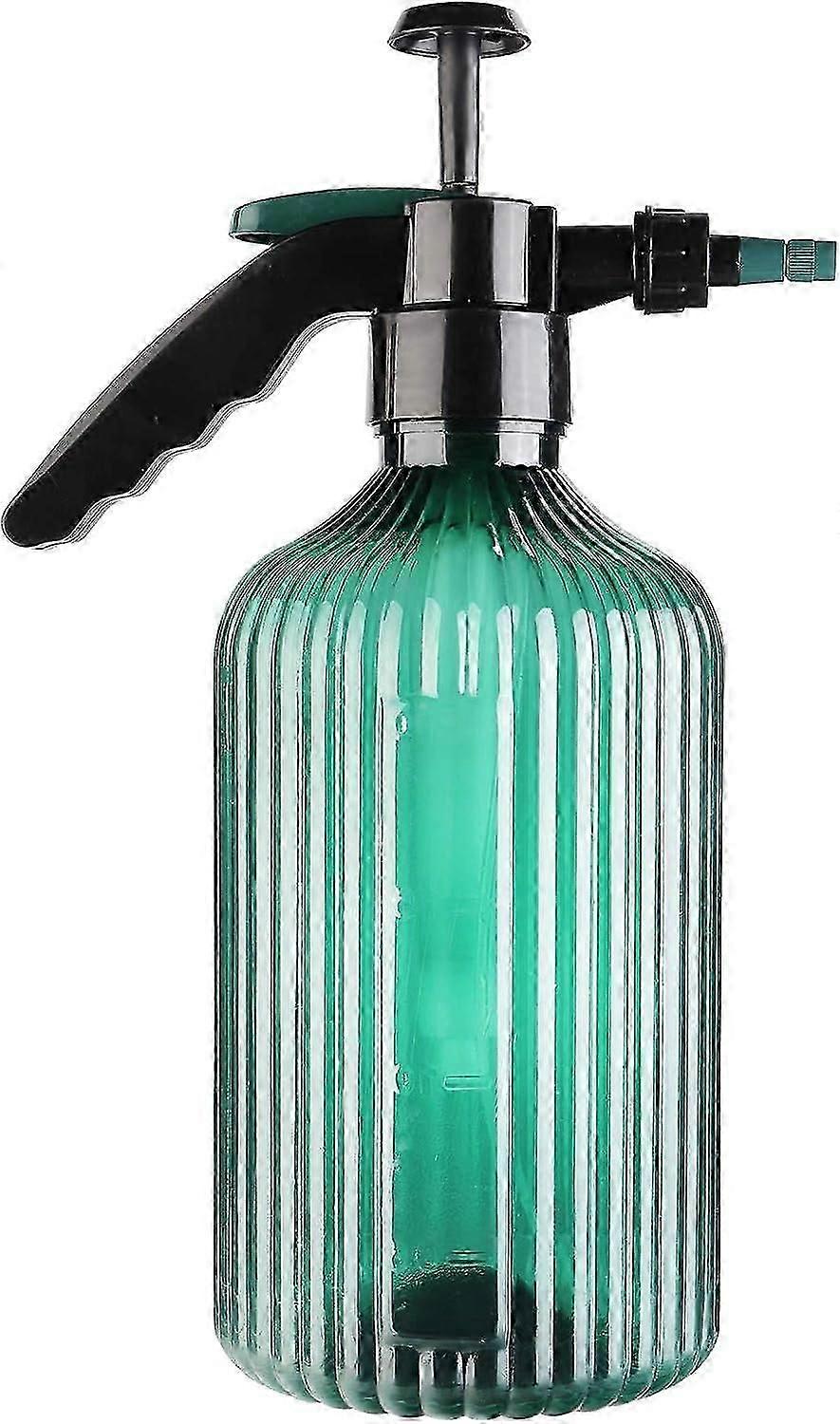 Plastic Garden Watering Can - Comfortable Handle Green