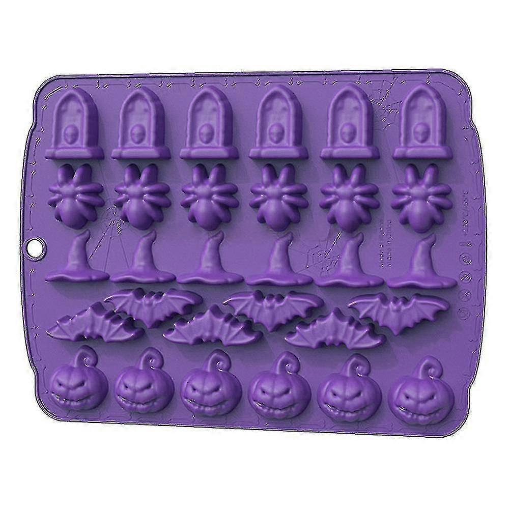 Halloween Molds Candy Soap Mold Cookie Baking Moldice Cube Tray