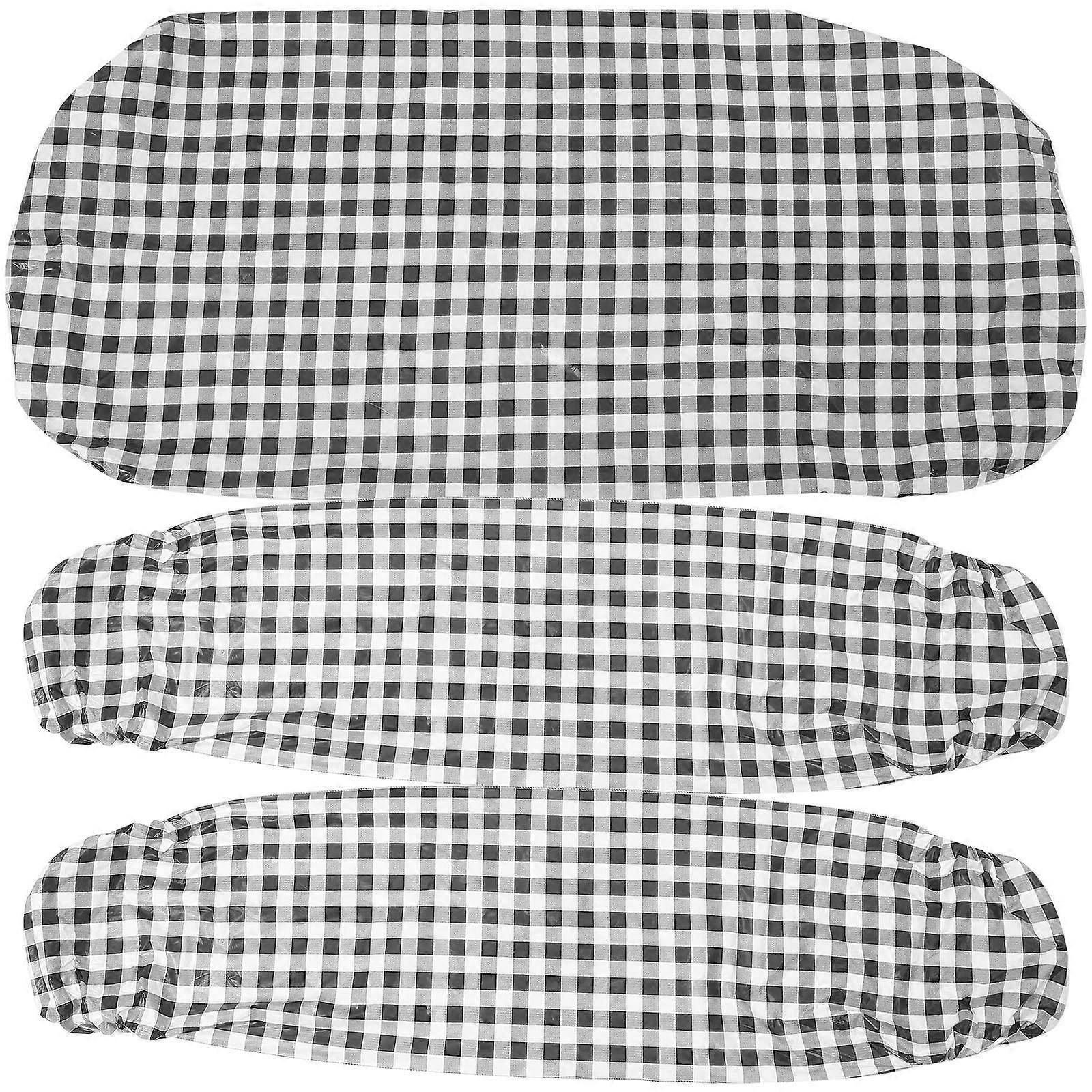 Dustproof Tablecloth For Picnic Heavy Duty Picnic Table Cover Plaid 184X76X04cm 1Set