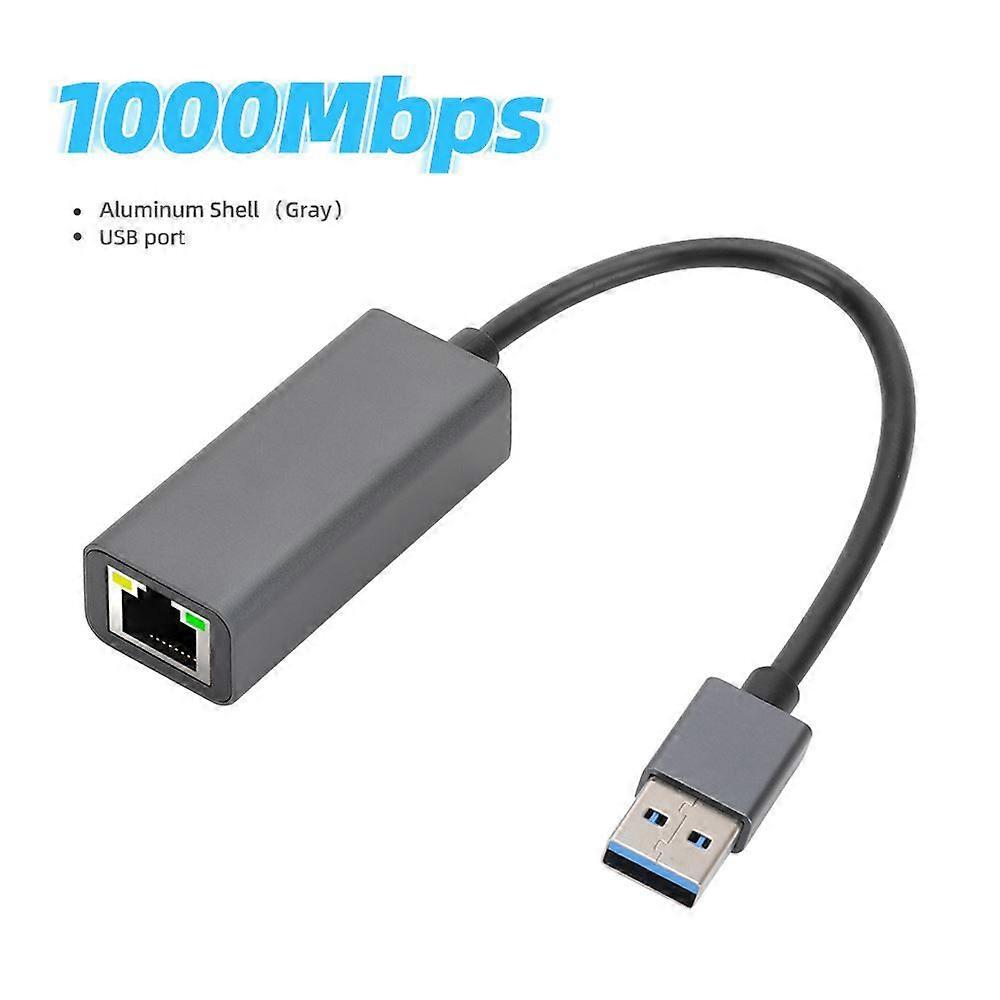 1000 Mbit/s USB 3.0 verkabelt Typ C USB zu RJ45 LAN Gigabit Ethernet Adapter Netzwerkkarte AX88179 Chip für