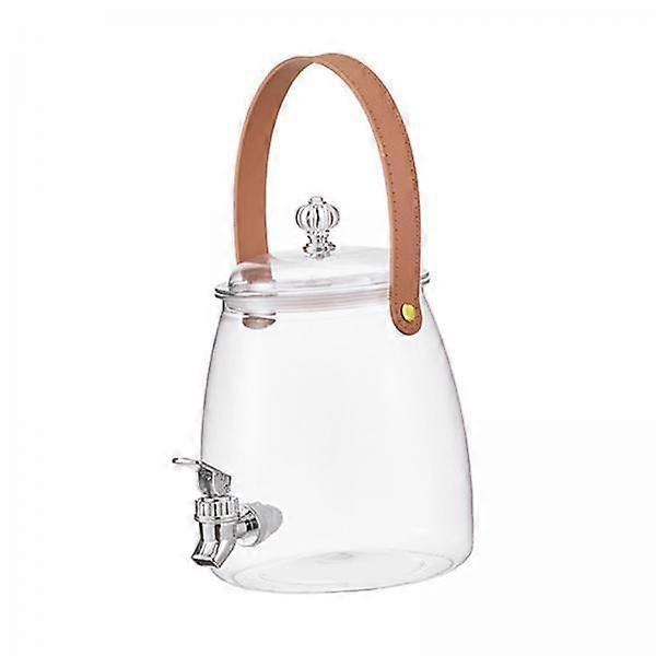 2 Beverage Dispenser with Spigot and Filter Juice Jug for 3L