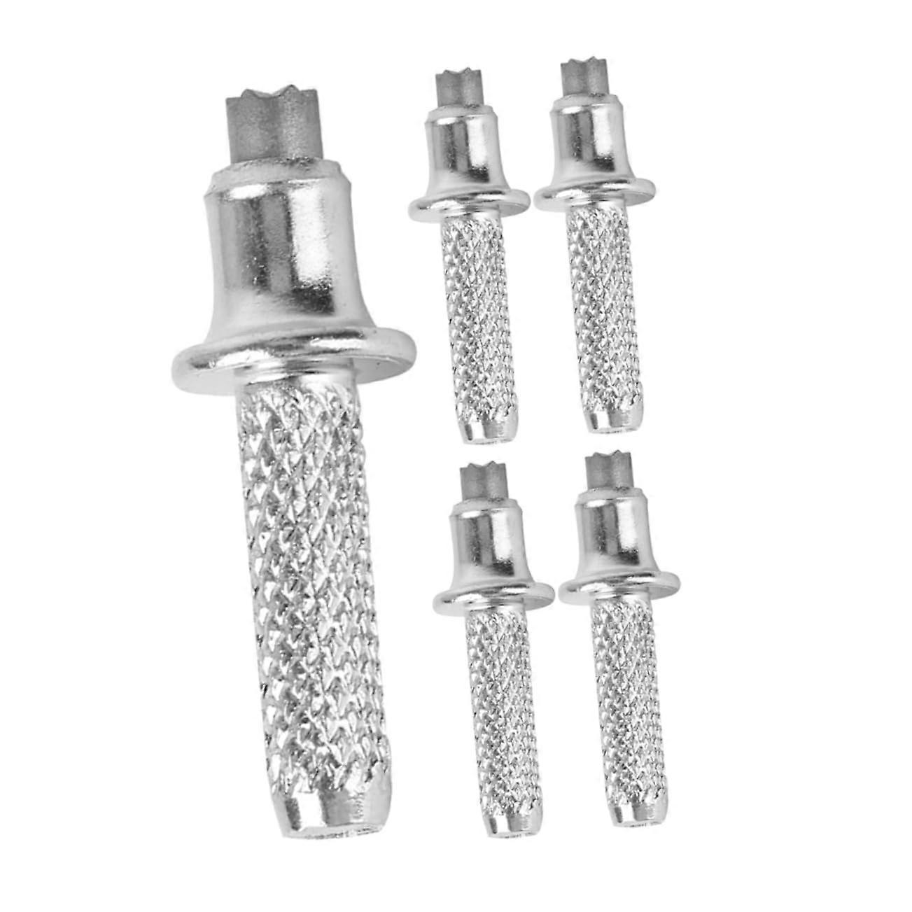 Replacement tips for hiking poles, pack of 5, not for hiking and trekking