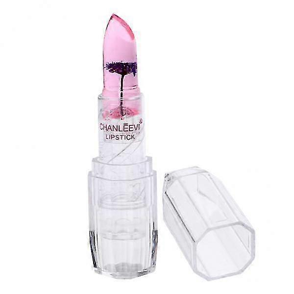 2xColor Changing Jelly Lip Blam Flower Lip Gloss Moisturizing Lipstick Lasting 4#