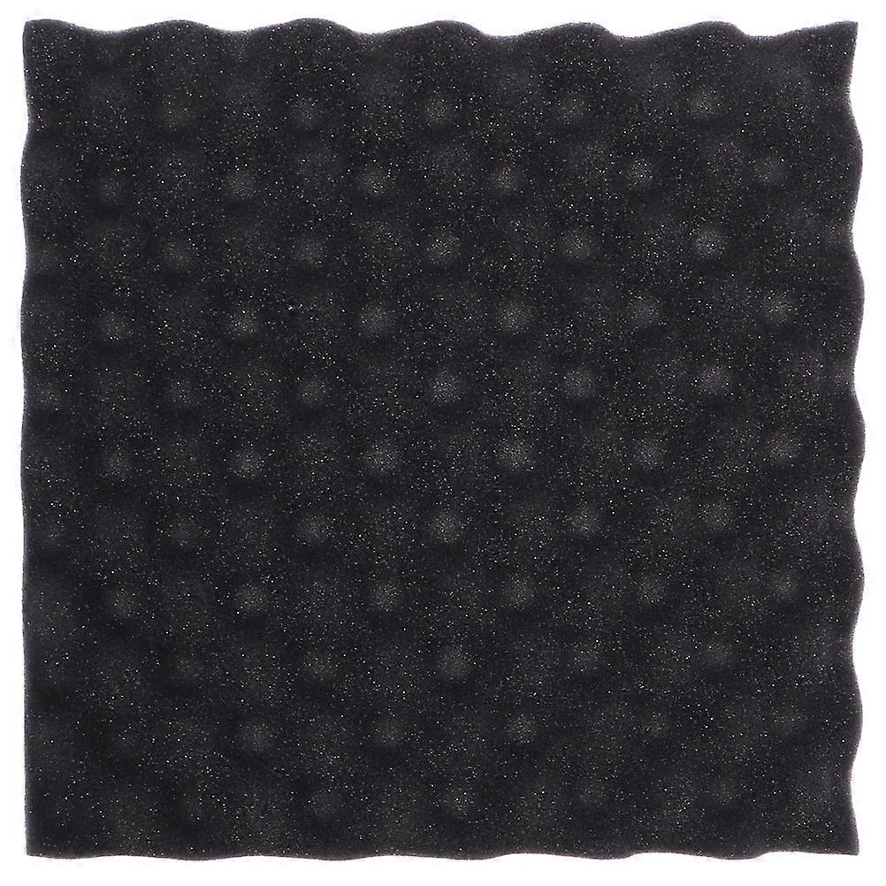Acoustic Isolation Pads Soundproofing Material Black 50X50cm 3.3cm Thick Reduce Flutter Echo 1Pcs