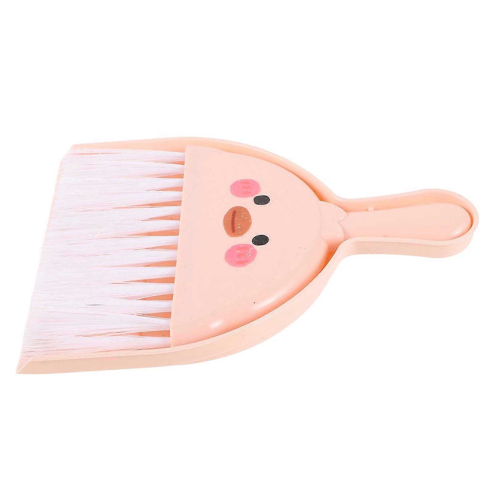Broom And Dustpan Set Mini Cleaning Tool Shape Compact Design 1Set