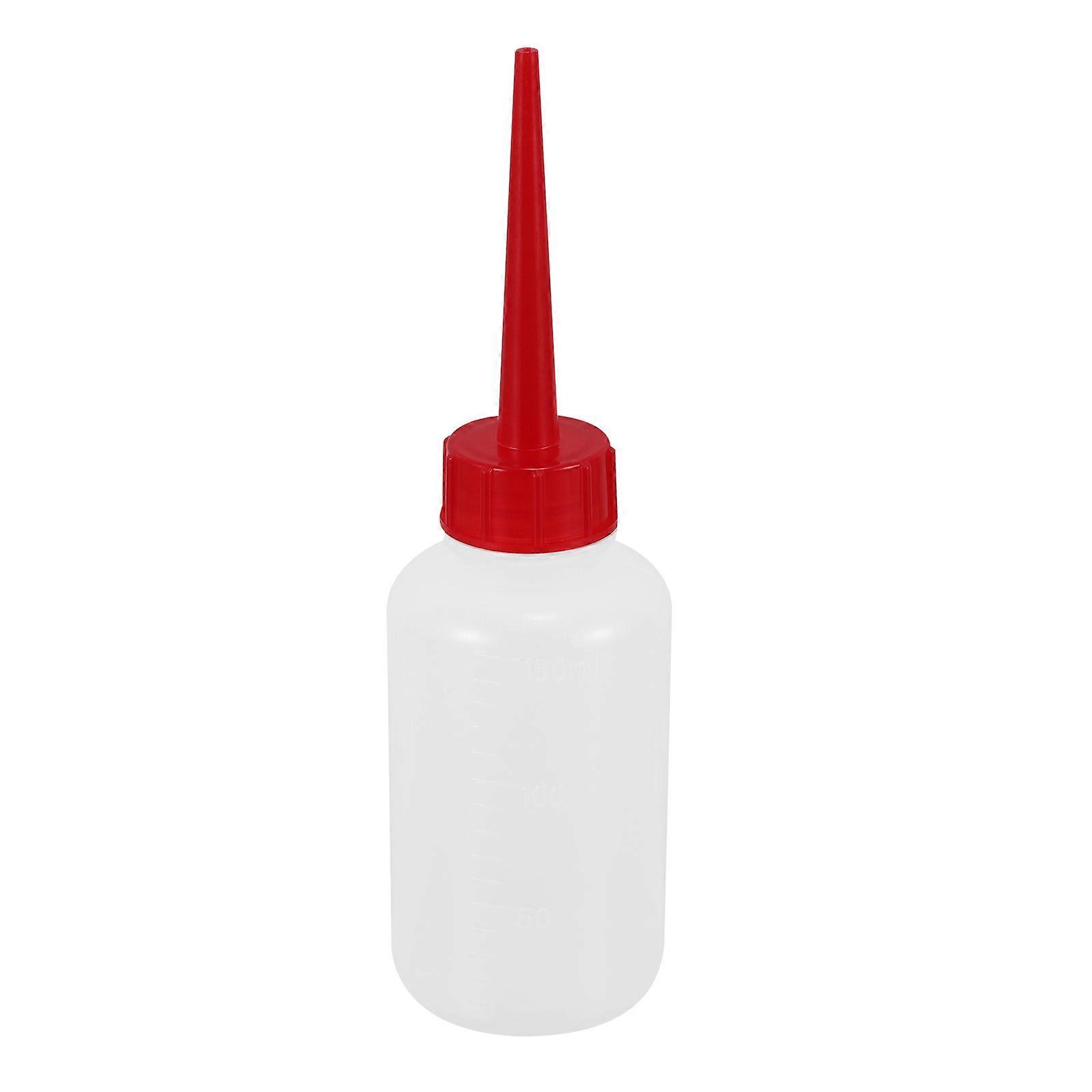 Soy Sauce Dispenser Squeeze Bottle Kitchen Condiment Bottle Clear 150ml Leak-Proof 1Pack