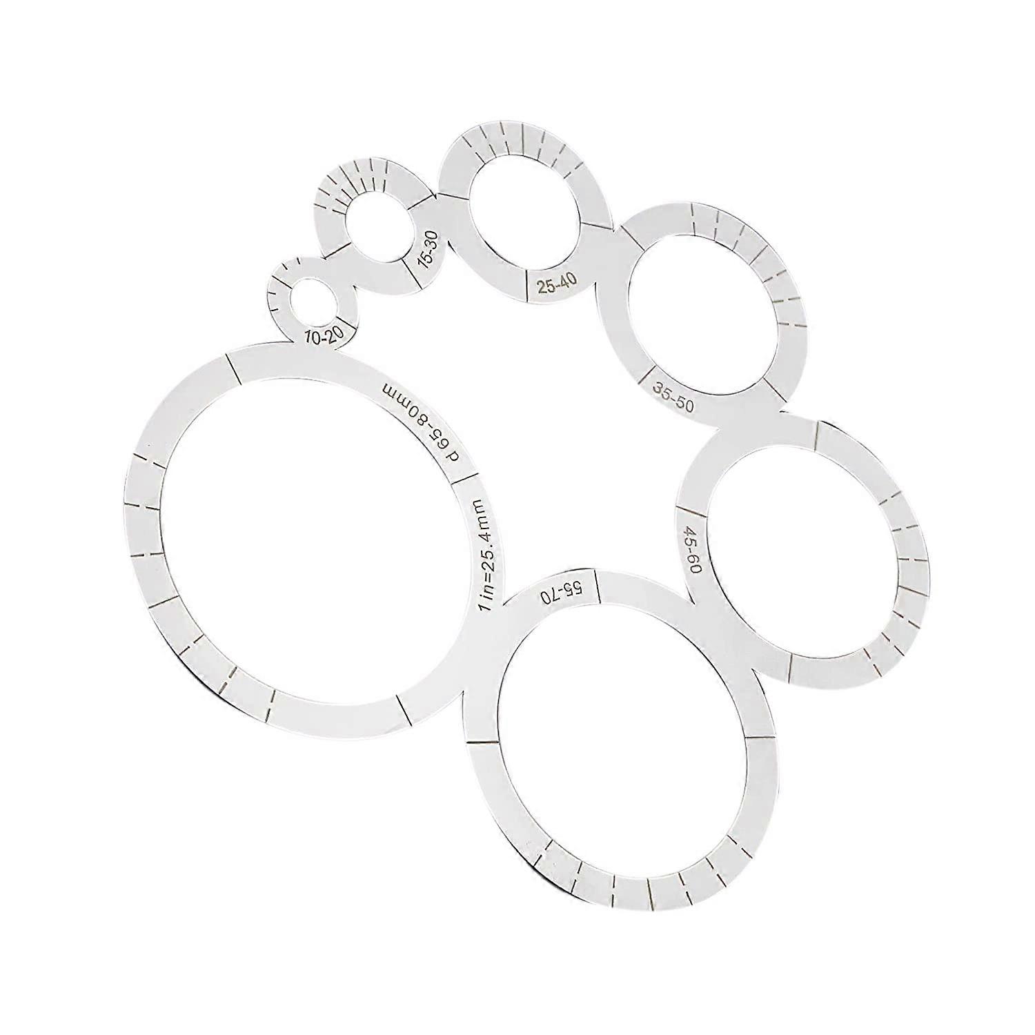 Leather cutting tools, corner cutting ruler, metal circle template, leather corner punch, round leather corner cutting ruler