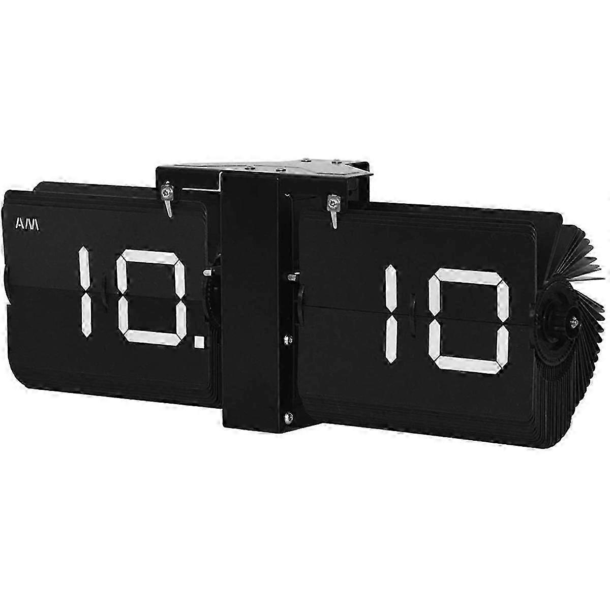 Digital Flip Clock - Auto Wall Mount for Home, Office, School, Hotel Decoration