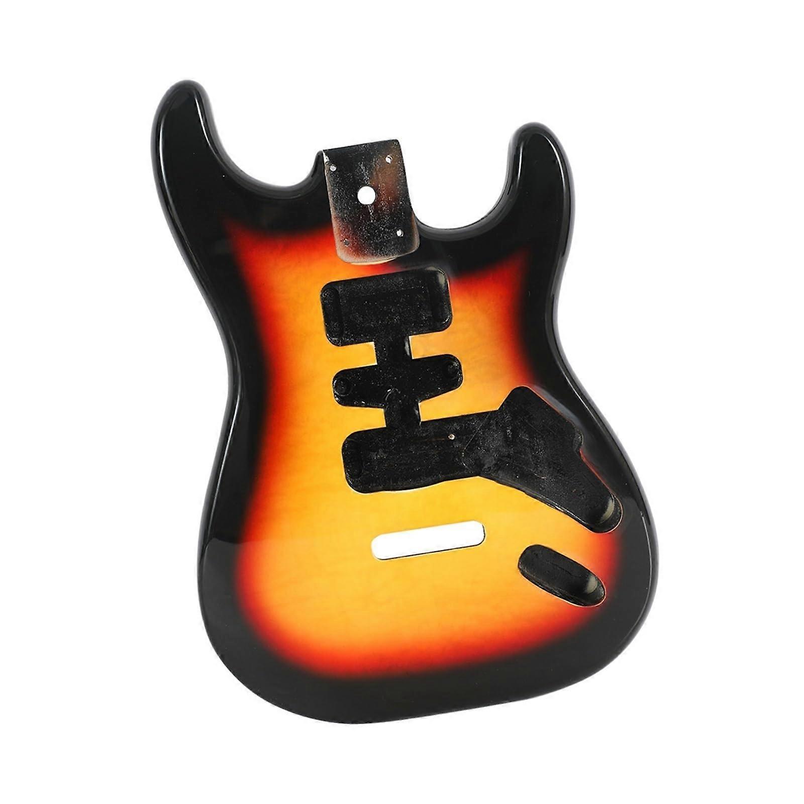 Professional Electric Guitar Body Blank Mahogany DIY Kit with Standard Size, Suitable for Custom Builds and Repairs