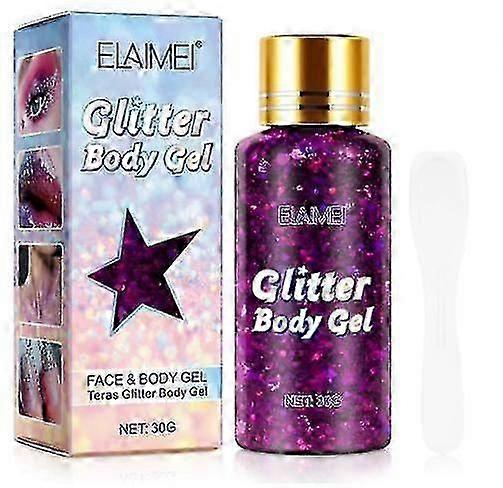 ボディグリッタージェル、グリッターホログラフィックチャンキージェル、グリッターリキッドアイシャドウメイク、マーメイドスパンコールボディグリッター