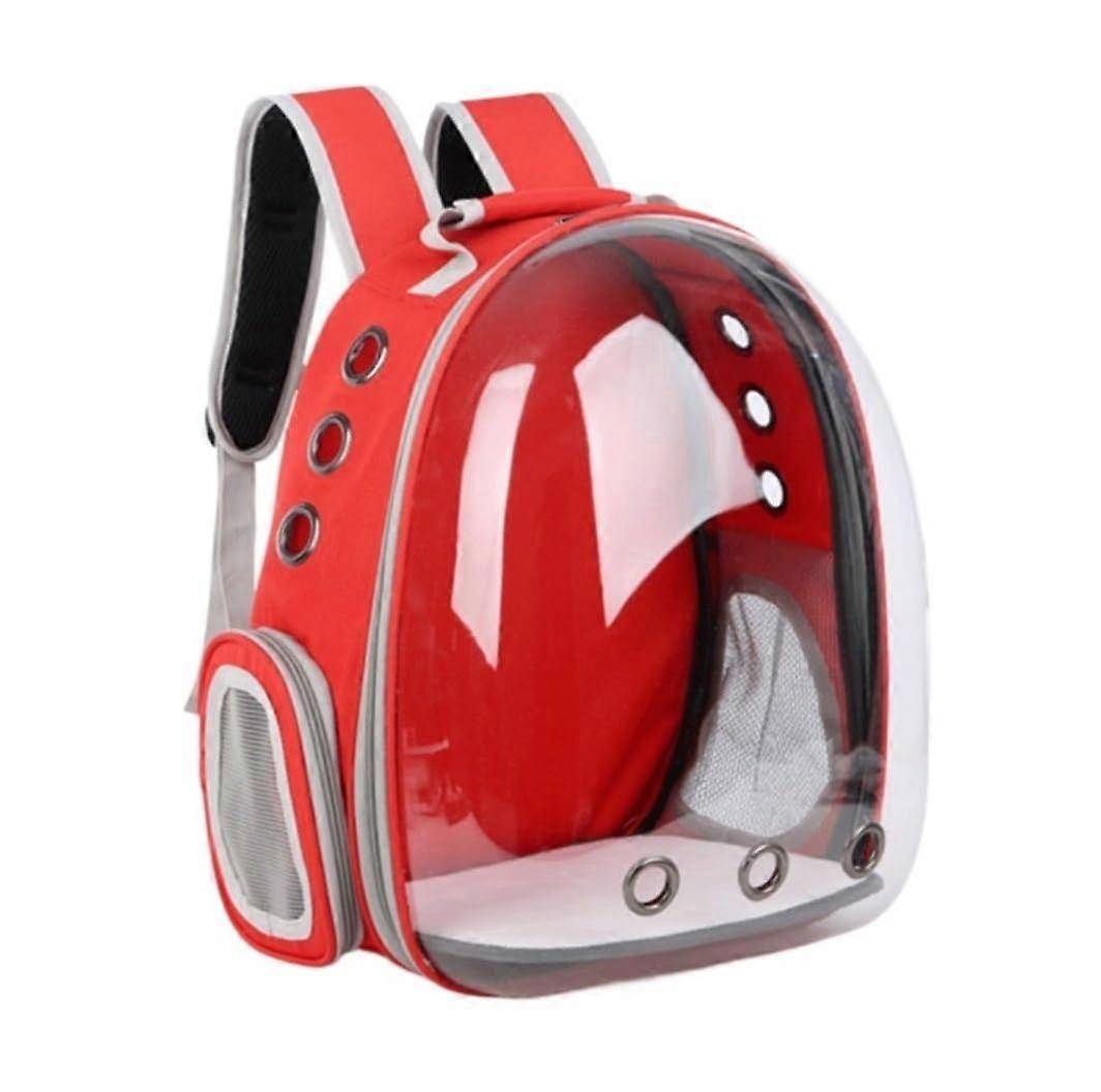 Transport Box Dog Pet Backpack Carrier, Space Capsule Bubble Window, Astronaut Bag Model C, Clear Hard Shell Cat Carrier