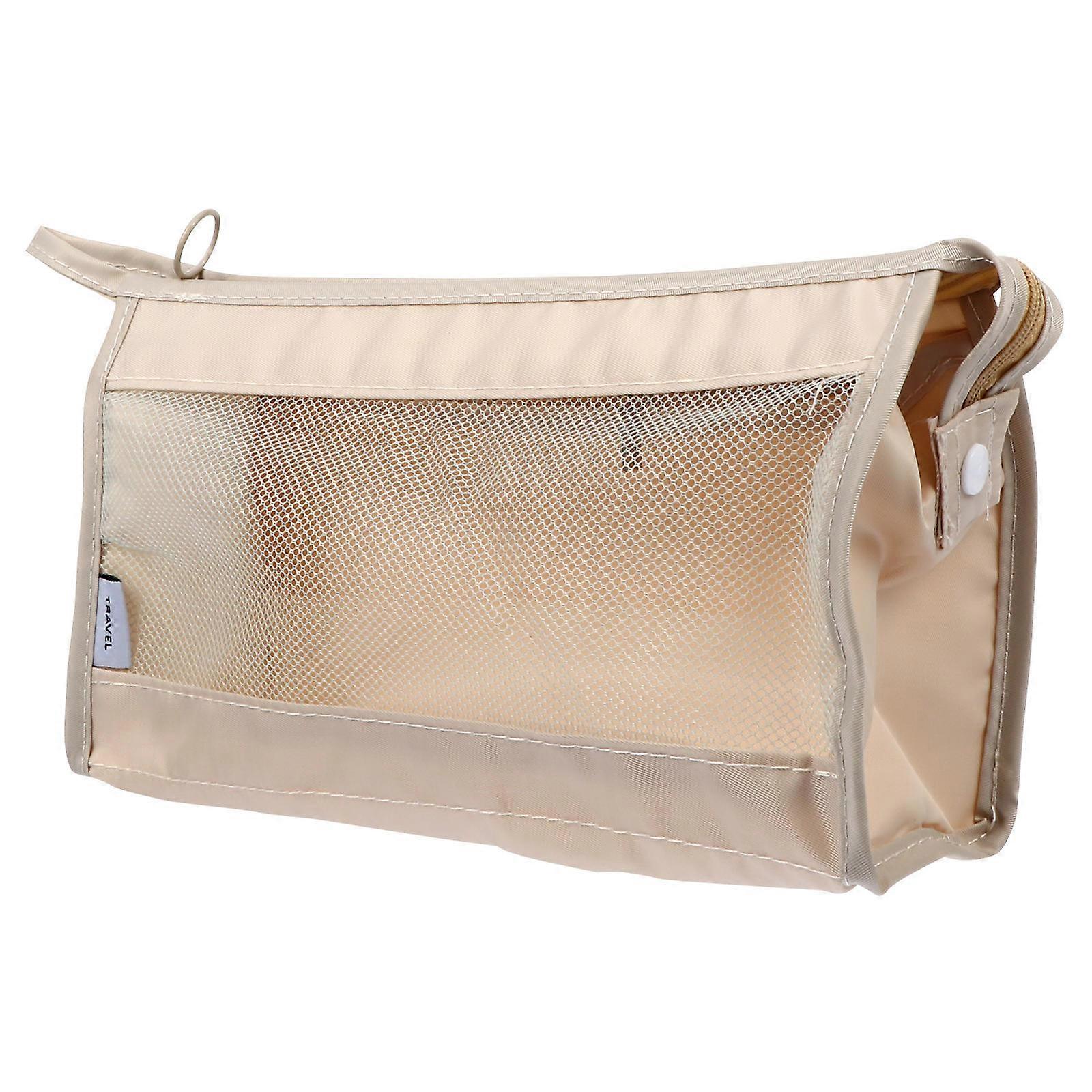 حقيبة أدوات الزينة حقيبة غسيل السفر لأدوات النظافة من السهل الوصول إلى حبل معلق .2X5.9X3.1in منع العفن 1 عبوة