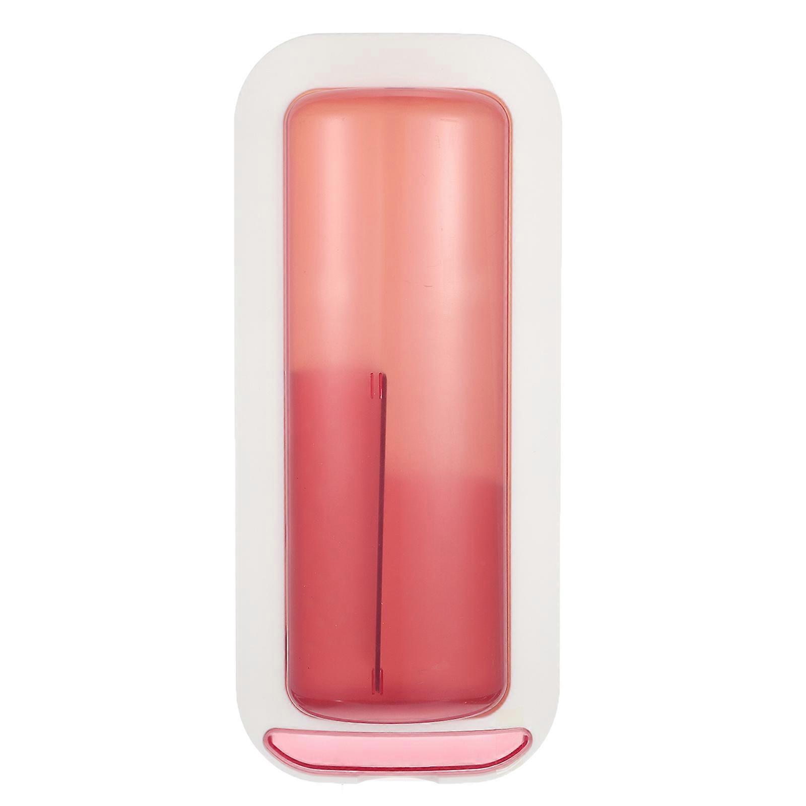 Tableware Storage -Mounted Cutlery Rack Easy to Install and Remove Pink 32X15X6.5CM Home Use 1Pc