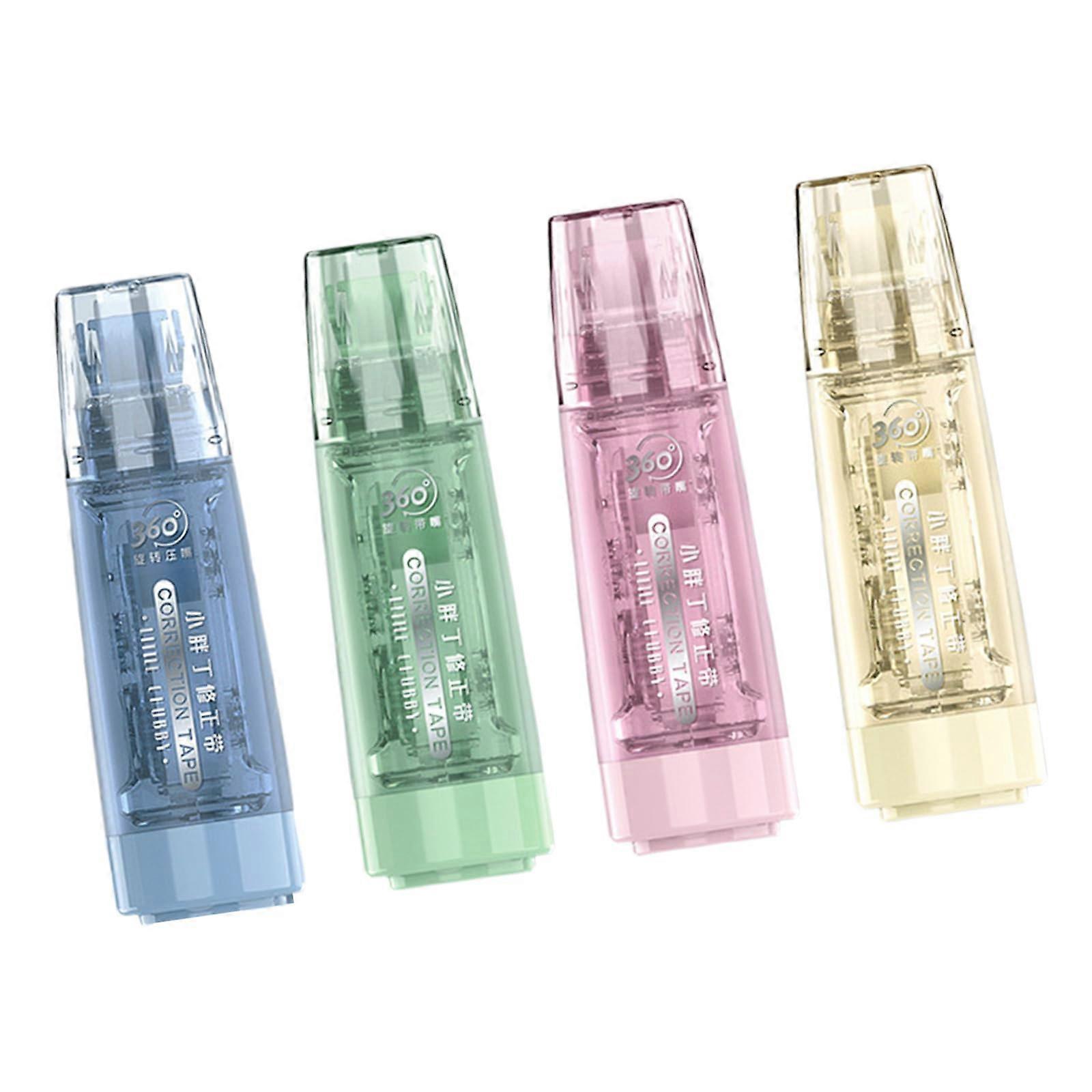 Correction Tape Roll 6mmx6m White Out Tape QuickDrying Correction Tape for Journaling Noting School Office Supplies