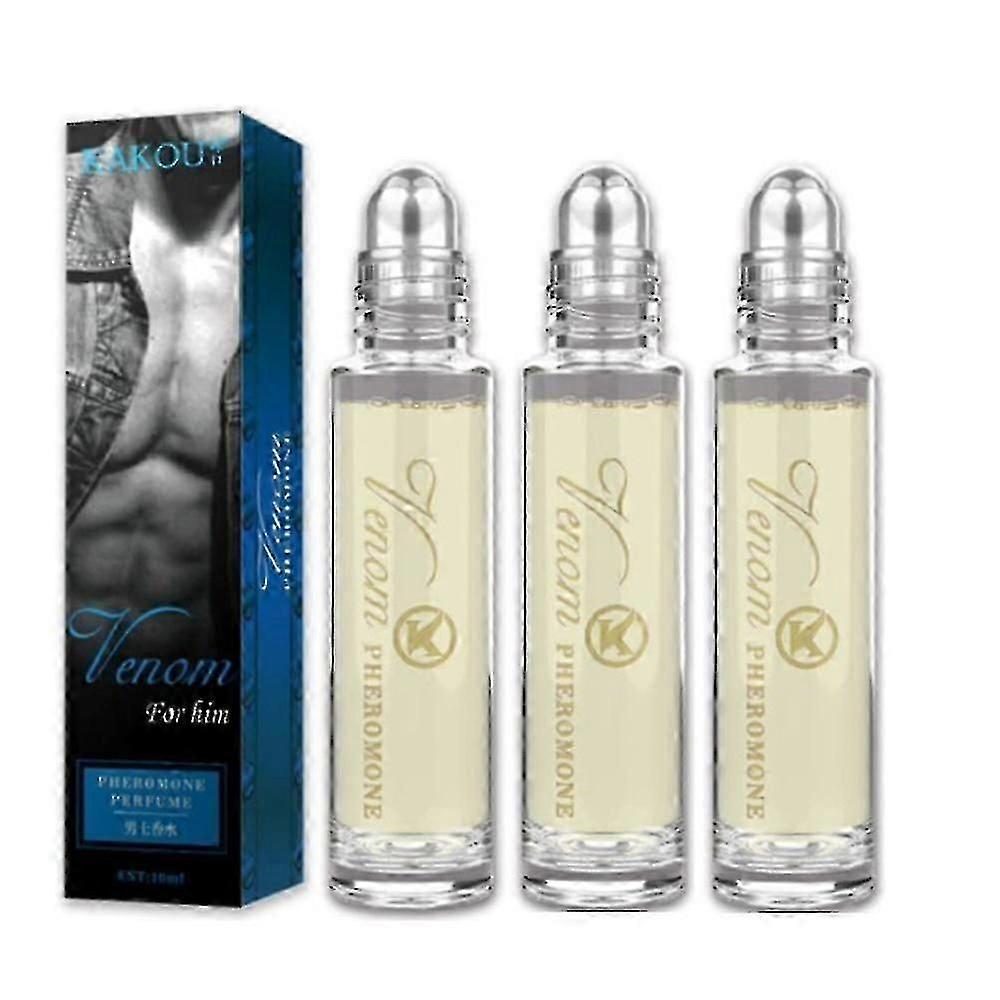 3pcs Venom Pheromone Perfume For Men/women Lasting Stimulating 10ml