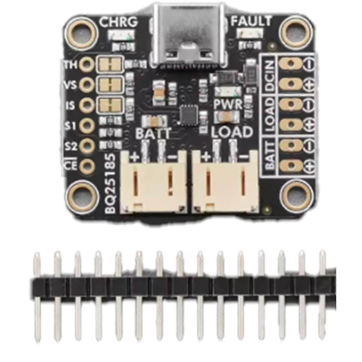 6092 Bq25185 USB / DC / Solar Charger with 3.3V Buck Board