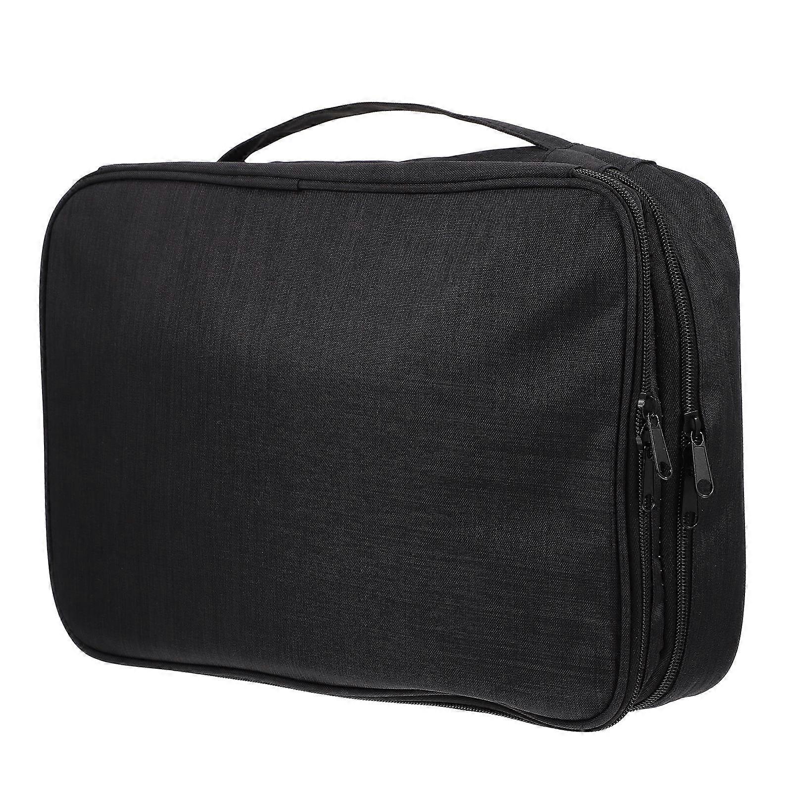 Organizer Folder Bag File Organizer Bag Document Organization Black 1Set