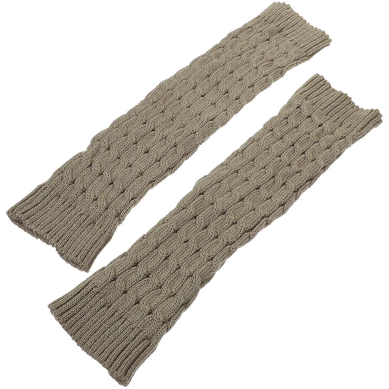 Thick Socks Eight Character Hemp Pattern Pile Style Winter Warmth Breathable Ladies 1 Pair