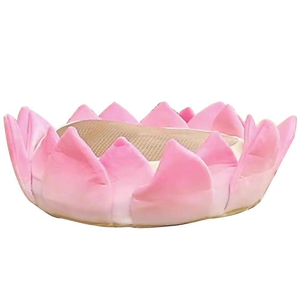 Comfortable Plush Pillows Comfy Cushion Floor Seat Pink 40x40cm Childrens Playing Room 1Pack